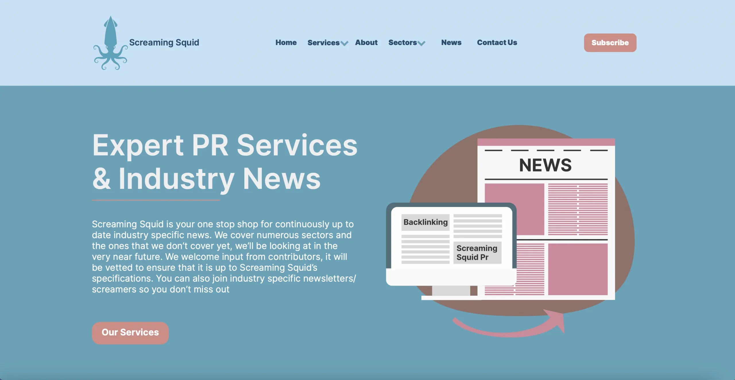 New Homepage